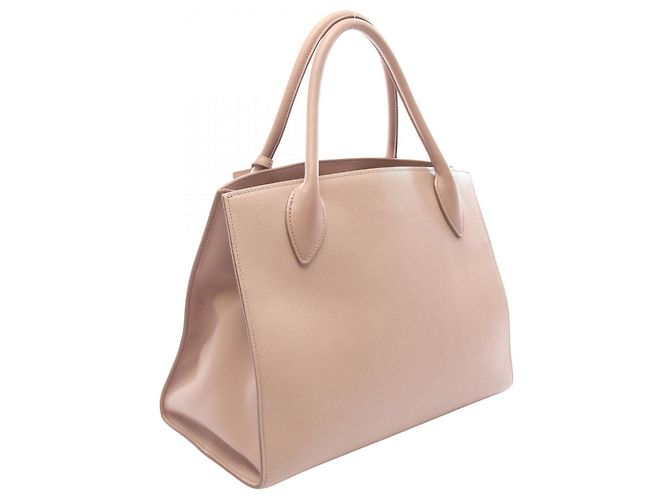 Prada Saffiano Cuir C Handtasche Pink - Ansicht 2