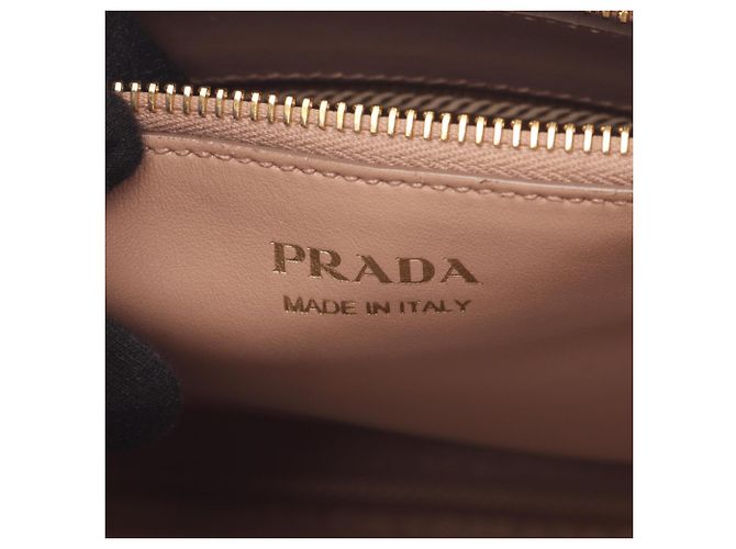 Prada Saffiano Cuir C Handtasche Pink - Ansicht 4