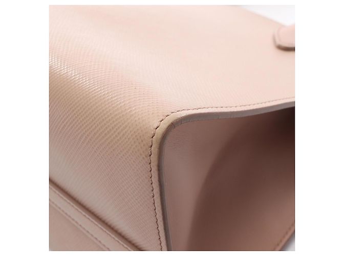 Prada Saffiano Cuir C Handtasche Pink - Ansicht 5