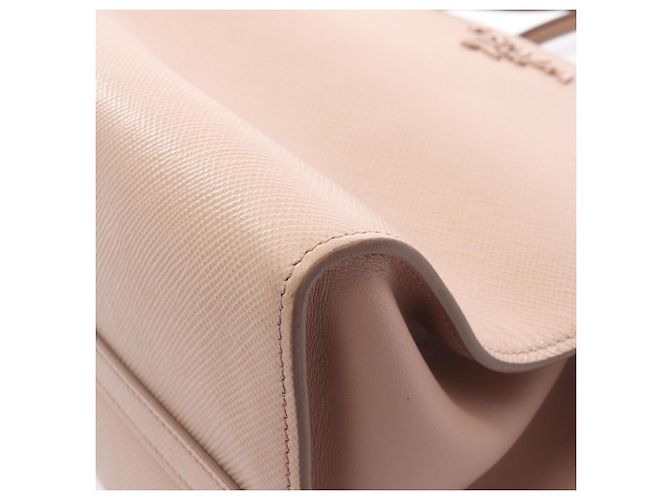 Prada Saffiano Cuir C Handtasche Pink - Ansicht 7