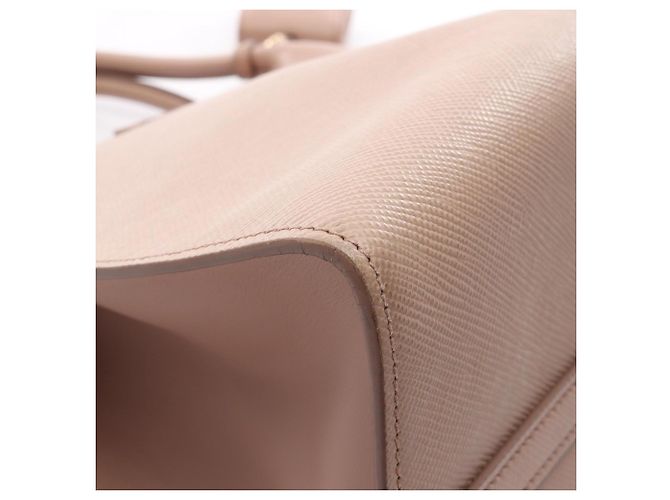Prada Saffiano Cuir C Handtasche Pink - Ansicht 8