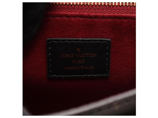 Borsa a Spalla Passy Louis Vuitton Marrone Nero Monogramma - vista 4