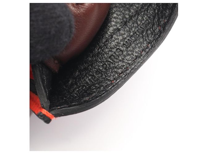 Charm Cool Robeaux PM Rodeo di Hermès Marrone Nero Rosso - vista 3