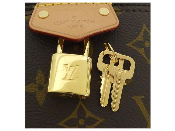 Borsa a Spalla Just in Case Monogramma Louis Vuitton Marrone - vista 4
