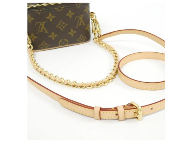 Borsa a Spalla Just in Case Monogramma Louis Vuitton Marrone - vista 7