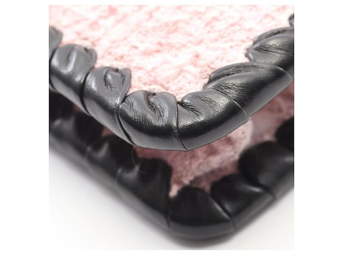 Borsa a Spalla Chanel in Nero e Rosa - vista 7
