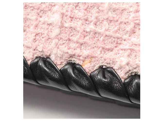 Borsa a Spalla Chanel in Nero e Rosa - vista 8