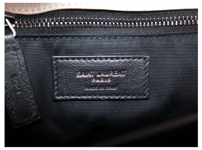 NUOVO BORSO A MANO SAINT LAURENT NIKI MEDIO 633158 IN PELLE CON TRACOLLA - vista 14