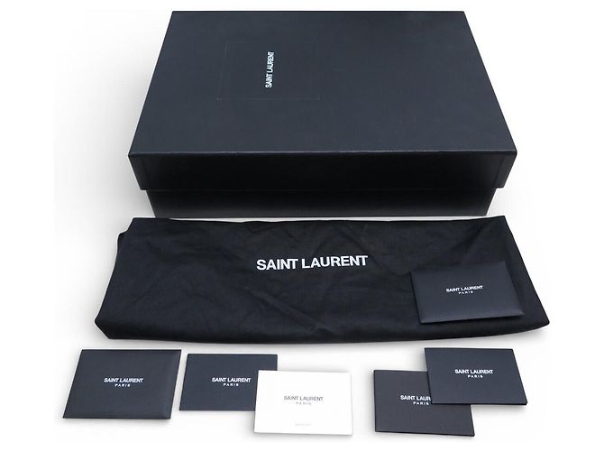 NUOVO BORSO A MANO SAINT LAURENT NIKI MEDIO 633158 IN PELLE CON TRACOLLA - vista 17