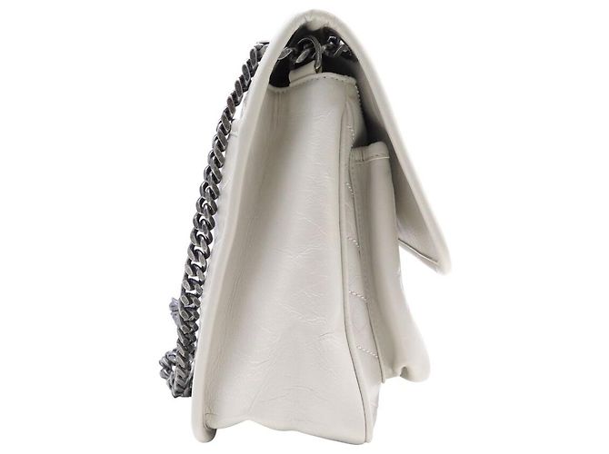 NUOVO BORSO A MANO SAINT LAURENT NIKI MEDIO 633158 IN PELLE CON TRACOLLA - vista 3