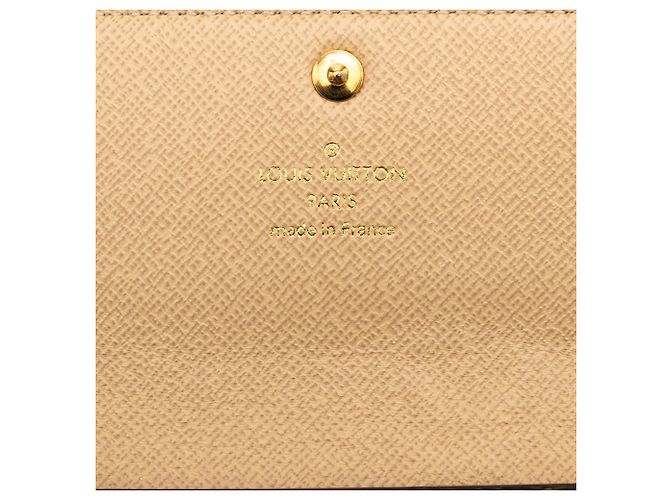 Portafoglio lungo Sarah Monogram Dentelle Louis Vuitton Marrone - vista 5