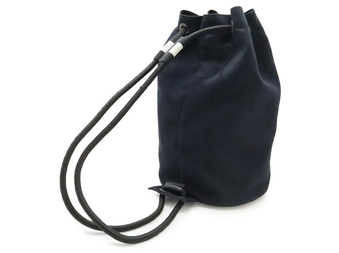 Borsa a spalla in tela con logo GG Gucci Nero - vista 2