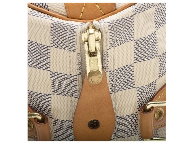 Louis Vuitton Damier Azur Speedy 25 Tasche Blau - Ansicht 8