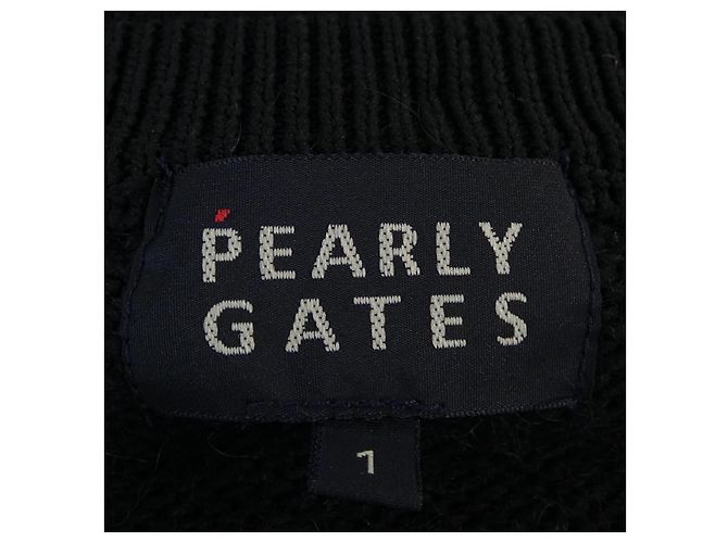 Autre Marque PEARLY GATES Tejido de Lana Azul Azul marino - vista 4
