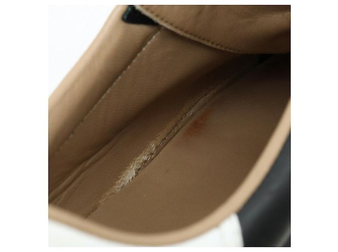 Sneakers in pelle Hermès 25,5-26cm Nero Bianco - vista 7