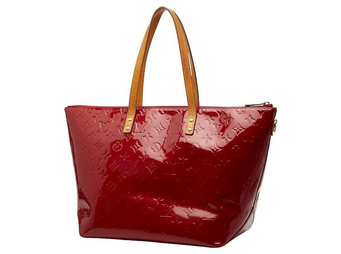 Louis Vuitton Monogram Vernis Bellevue GM Tote Bag Rot - Ansicht 2