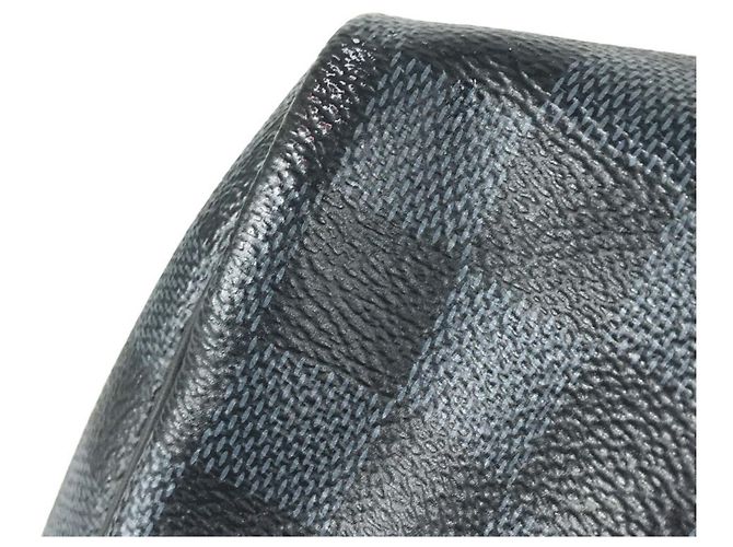 Louis Vuitton Keepall Bandoulière 45 Damier Cobalt Blu navy - vista 13
