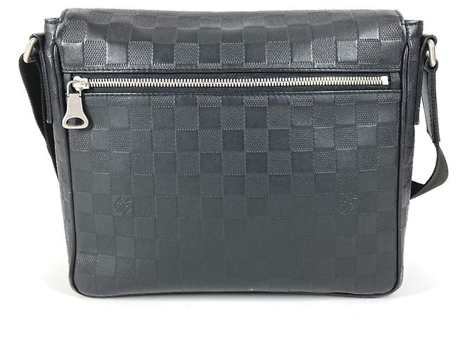 Bolso District PM Damier Infini Louis Vuitton Negro - vista 2