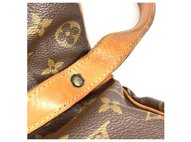 Borsa a Spalla Saumur 35 Monogram M42254 di Louis Vuitton Marrone Monogramma - vista 16