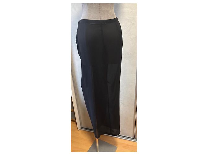 Conjunto Negro Drapado de Thierry Mugler - vista 18