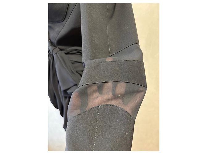 Conjunto Negro Drapado de Thierry Mugler - vista 7