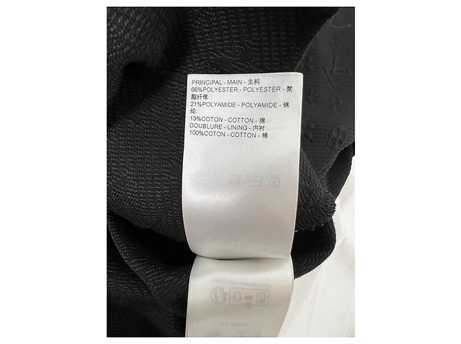 Completo tuta Louis Vuitton Monogram Nero - vista 8