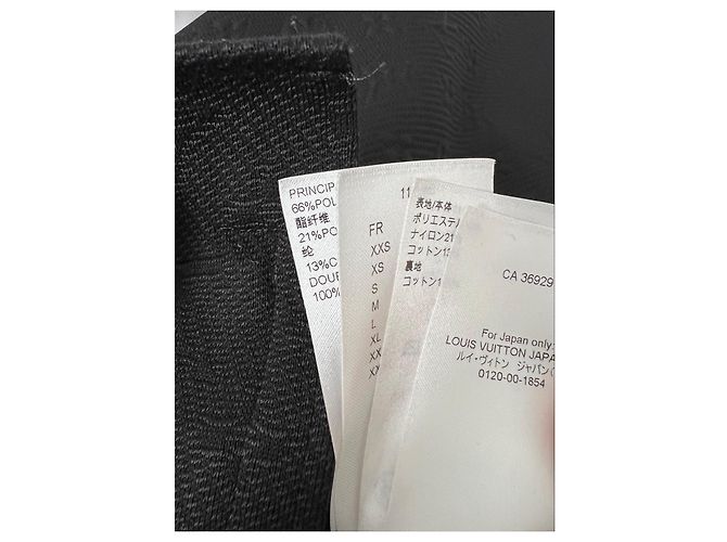Completo tuta Louis Vuitton Monogram Nero - vista 9
