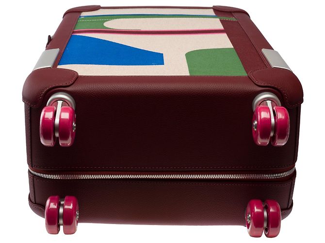 Plume Hermès Borsa HERMES in Pelle Bordeaux - 103289 Bordò - vista 12