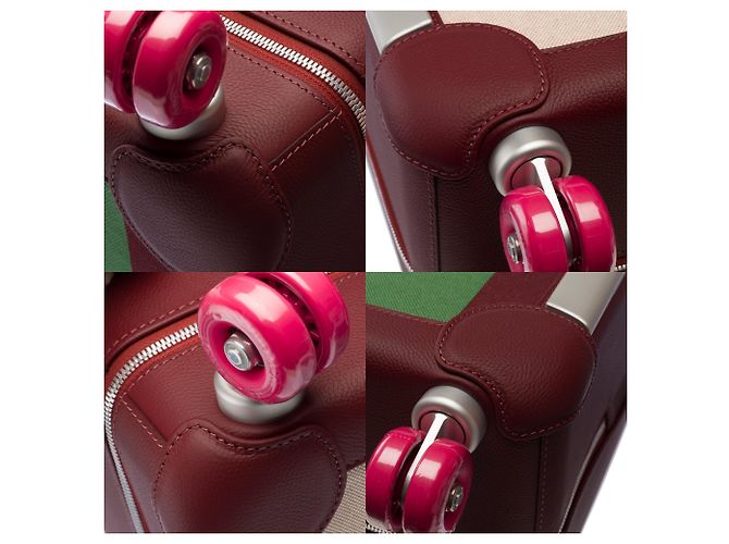 Plume Hermès Borsa HERMES in Pelle Bordeaux - 103289 Bordò - vista 13