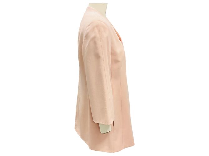 Akris Light Pink Moonstone Salsa Wool Jacket - view 2