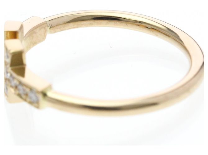 Tiffany & Co Anello T-Wire Tiffany con diamante in oro giallo D'oro - vista 6