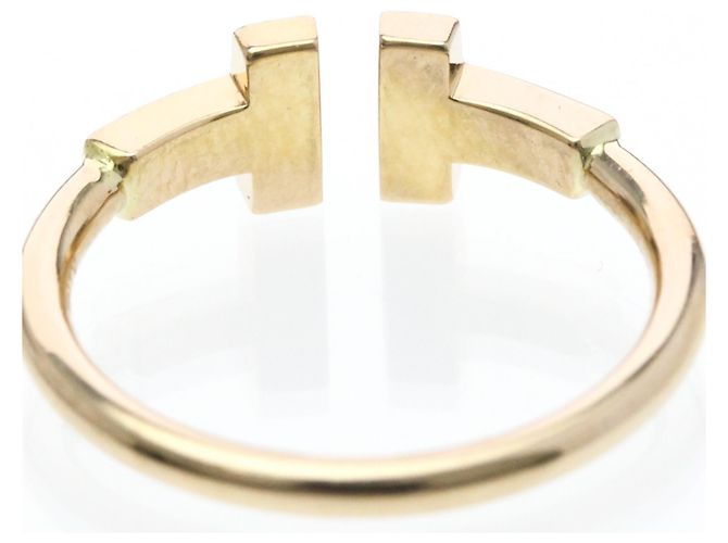 Tiffany & Co Anello T-Wire Tiffany con diamante in oro giallo D'oro - vista 7