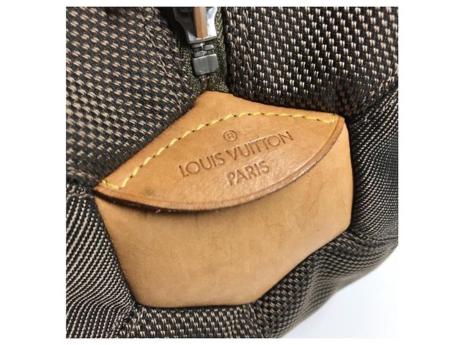 Bolso de Hombro Boston Damier Geant Khaki Louis Vuitton Caqui - vista 10