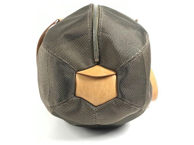 Bolso de Hombro Boston Damier Geant Khaki Louis Vuitton Caqui - vista 6