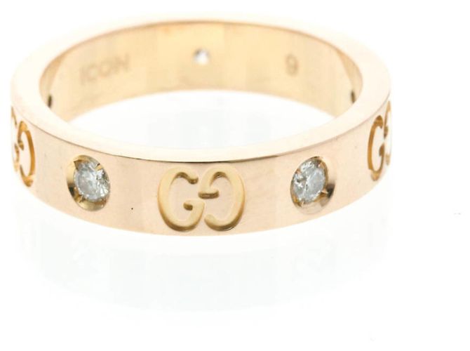 Gucci Icon Ring Diamant in Roségold (18K) Golden - Ansicht 3