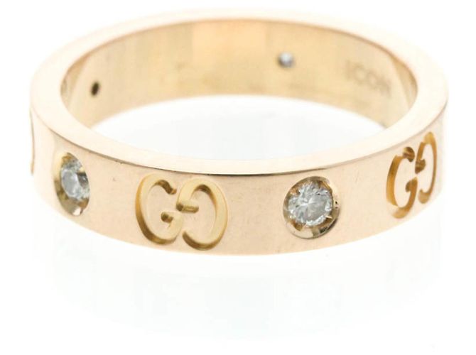 Gucci Icon Ring Diamant in Roségold (18K) Golden - Ansicht 4