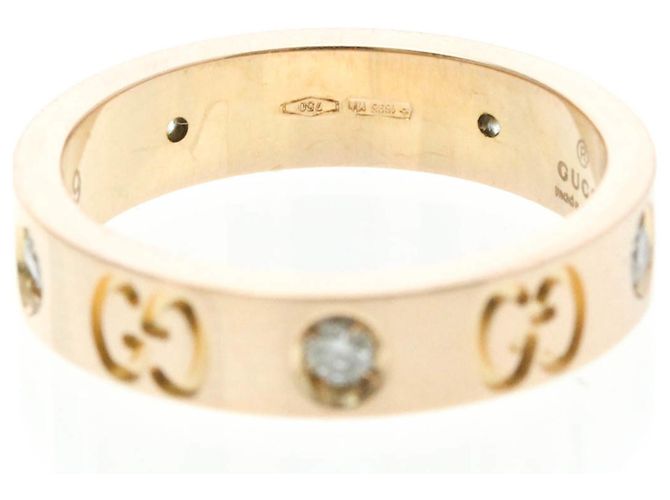 Gucci Icon Ring Diamant in Roségold (18K) Golden - Ansicht 6