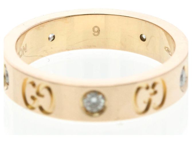 Gucci Icon Ring Diamant in Roségold (18K) Golden - Ansicht 7