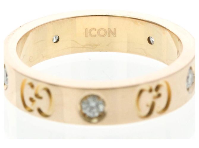 Gucci Icon Ring Diamant in Roségold (18K) Golden - Ansicht 8