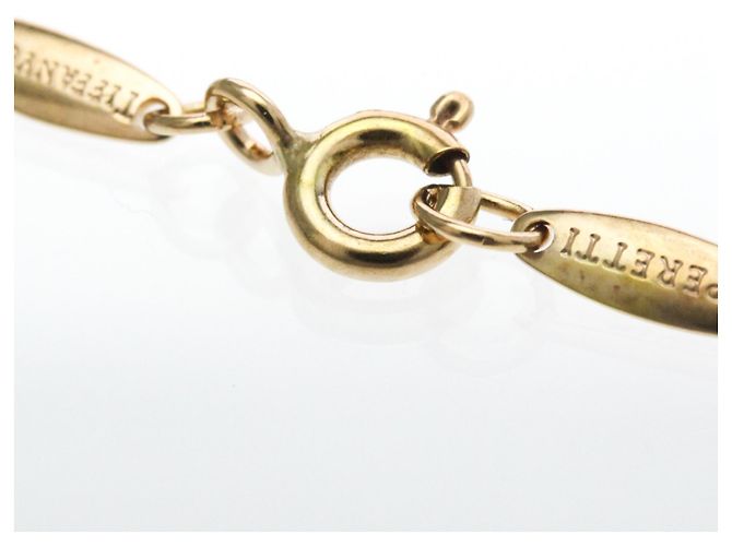 Elsa Peretti Tiffany & Co Collar Péndulo Corazón Abierto Tiffany en Oro Rosa Dorado - vista 12