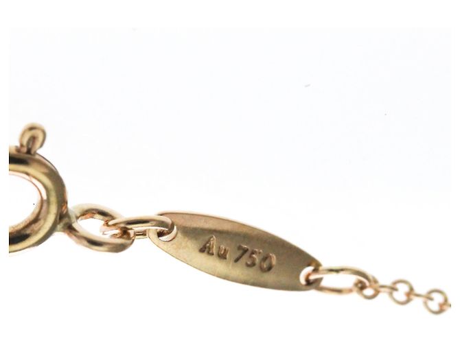 Elsa Peretti Tiffany & Co Collar Péndulo Corazón Abierto Tiffany en Oro Rosa Dorado - vista 14