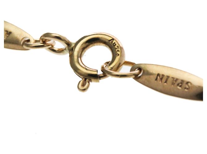 Elsa Peretti Tiffany & Co Collar Péndulo Corazón Abierto Tiffany en Oro Rosa Dorado - vista 15