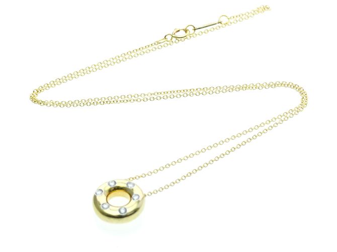 Tiffany & Co Collana di diamanti Tiffany Dots Circle D'oro - vista 13