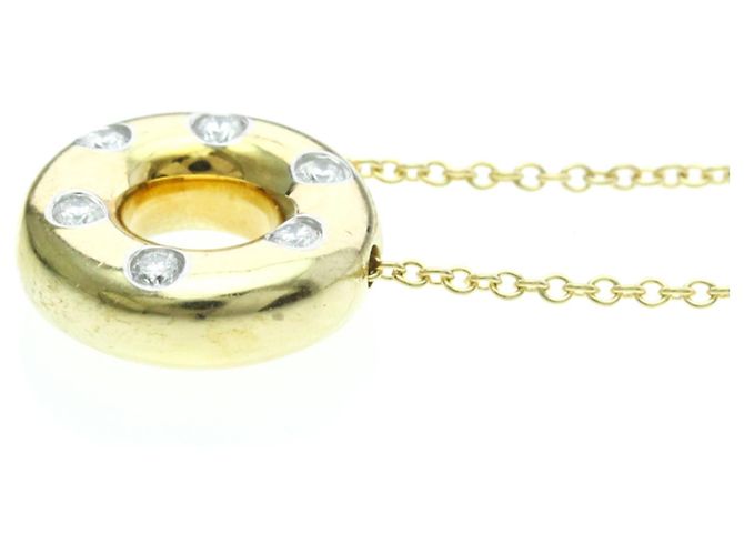 Tiffany & Co Collana di diamanti Tiffany Dots Circle D'oro - vista 3