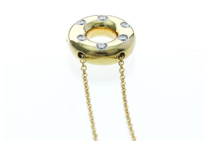 Tiffany & Co Collana di diamanti Tiffany Dots Circle D'oro - vista 6