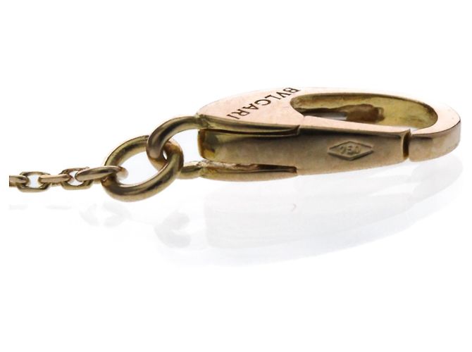 Bulgari Collar Péndulo Fiorever de Diamante Bvlgari en Oro Rosa Dorado - vista 11