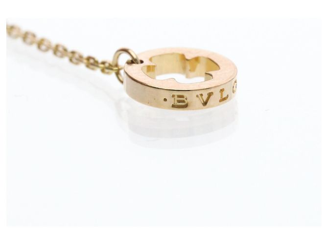 Bulgari Collar Péndulo Fiorever de Diamante Bvlgari en Oro Rosa Dorado - vista 12