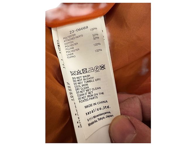 Chaqueta bomber plisada Sacai Verde - vista 6