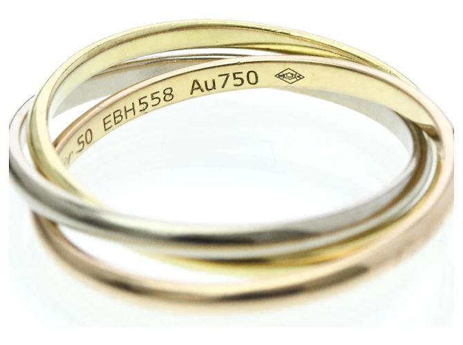 Anello Trinity di Cartier in oro 18K D'oro - vista 7
