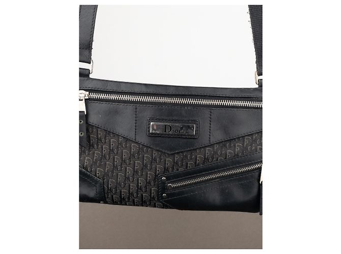 Dior di Galliano SS02 ‘Street Chic’ Borsa a tracolla Diorissimo Monogram Trotter - vista 7